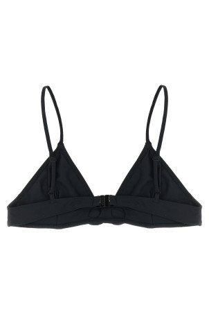 'Flower' bikini top Black