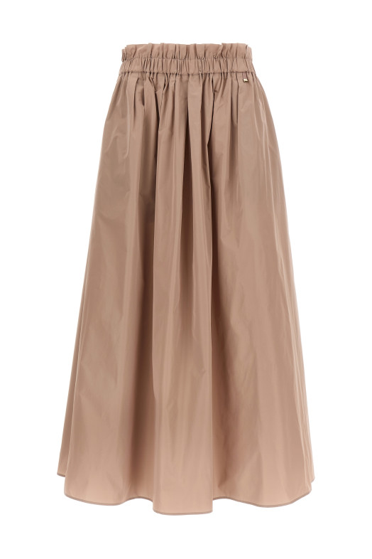 New Techno taffeta skirt Pink