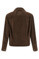 Suede jacket Brown