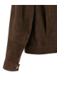 Suede jacket Brown