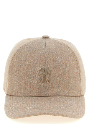 'Baseball' hat Beige