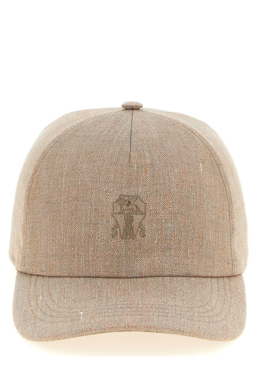 'Baseball' hat Beige