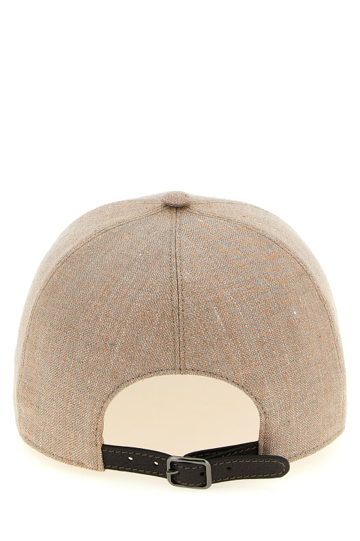'Baseball' hat Beige