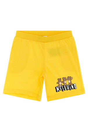 'Moschino Teddy Bear' T-shirt + bermuda suits Yellow