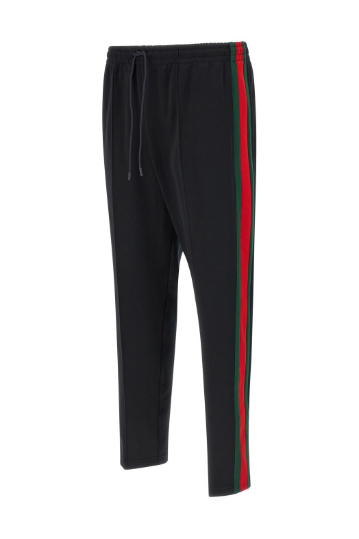 'Nastro Web' joggers Blue