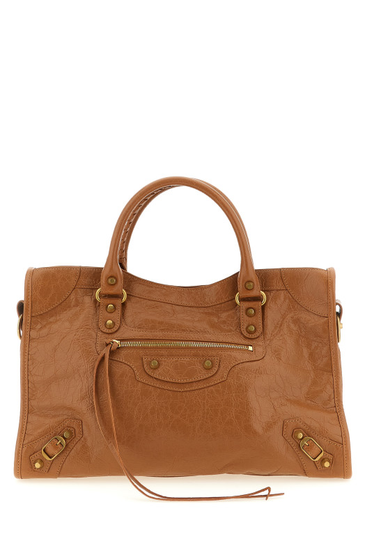 'Le City M' handbag Brown