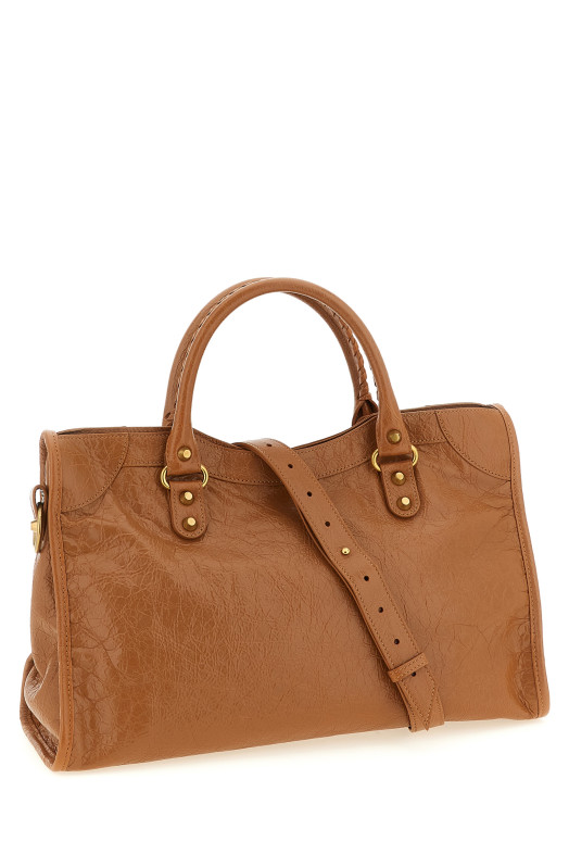 'Le City M' handbag Brown