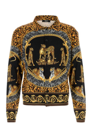 Printed knit shirt VERSACE (10217841A14894)