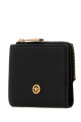 Black leather wallet VERSACE (10218761A10544)