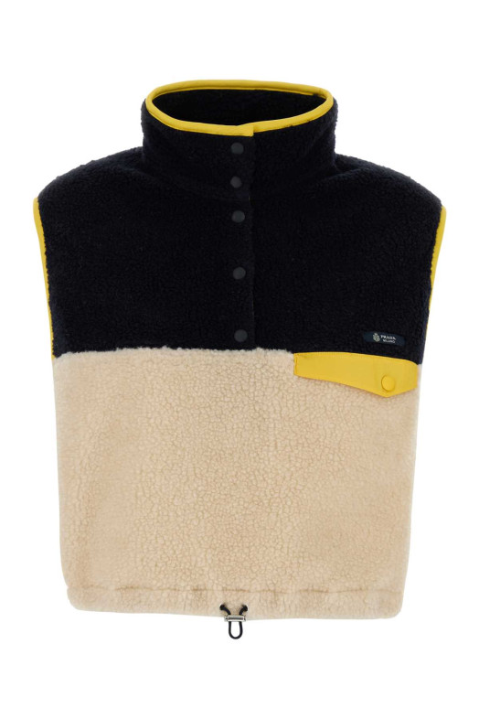 Multicolor pile vest PRADA (139716SOOO19AR)