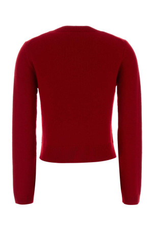 Red cashmere cardigan TORY BURCH (163196)