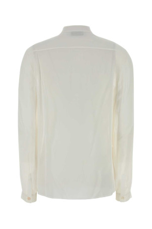 White crepe shirt Black TORY BURCH (176348)