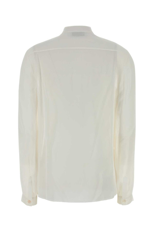 White crepe shirt Black TORY BURCH (176348)