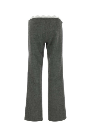 Grey stretch wool pant Gray MAGDA BUTRYM (198426)