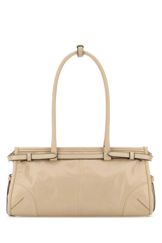 Cream leather shoulder bag PRADA (1BA426VMOO2CYR)