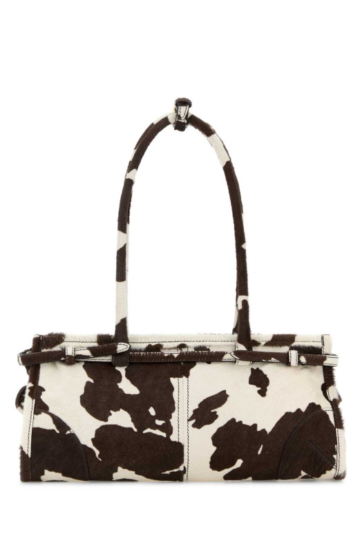 Printed calf hair Bonnie shoulder bag PRADA (1BA426VMOO2HIM)