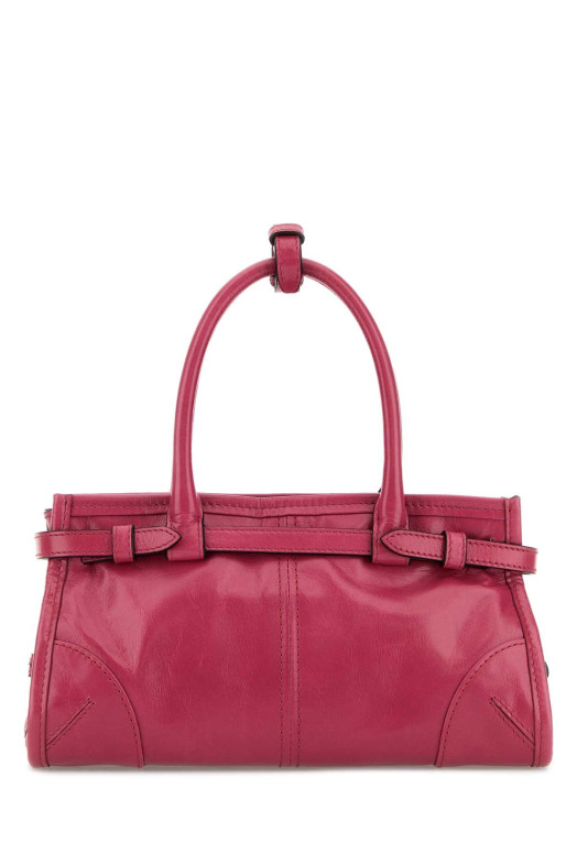 Fuchsia leather mini Prada Bonnie handbag PRADA (1BA4862CYR)