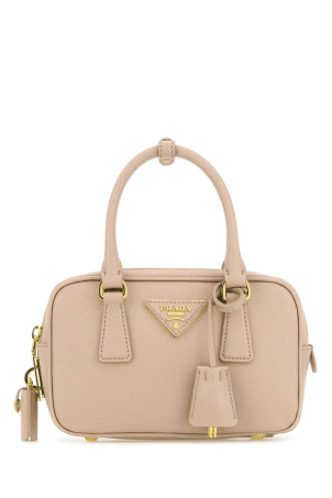 Sand leather handbag PRADA (1BB157VEOONZV)