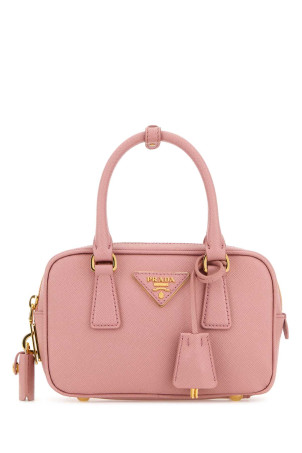 Pink leather handbag PRADA (1BB157VEOONZV)