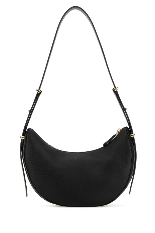 Black leather shoulder bag Black PRADA (1BC2742CYS)