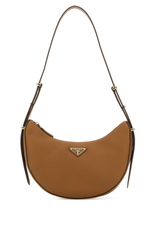 Camel leather shoulder bag PRADA (1BC2742CYS)