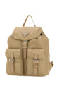 Beige Re-nylon small backpack PRADA (1BZ677RV44)