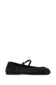 Black leather ballerinas Black PRADA (1F368OF005034)