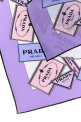 Printed twill foulard PRADA (1FF0042DGY)