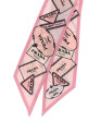 Printed silk foulard PRADA (1FF0082DGY)