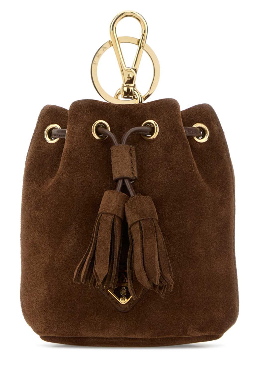 Chocolate suede pouch PRADA (1TT2562HIN)