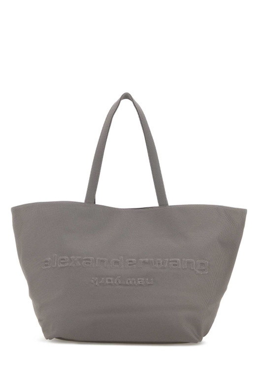 Grey canvas  Punch shopping bag ALEXANDER WANG (20224T02T)