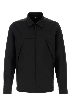 Black gabardine jacket Black C.P. COMPANY (20CLOS062A006472A)