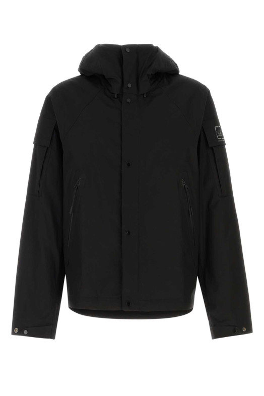 Black cotton jacket Black C.P. COMPANY (20CLOW003A110542A)