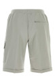 Grey stretch cotto bermuda shorts C.P. COMPANY (20CLSB012A006452W)