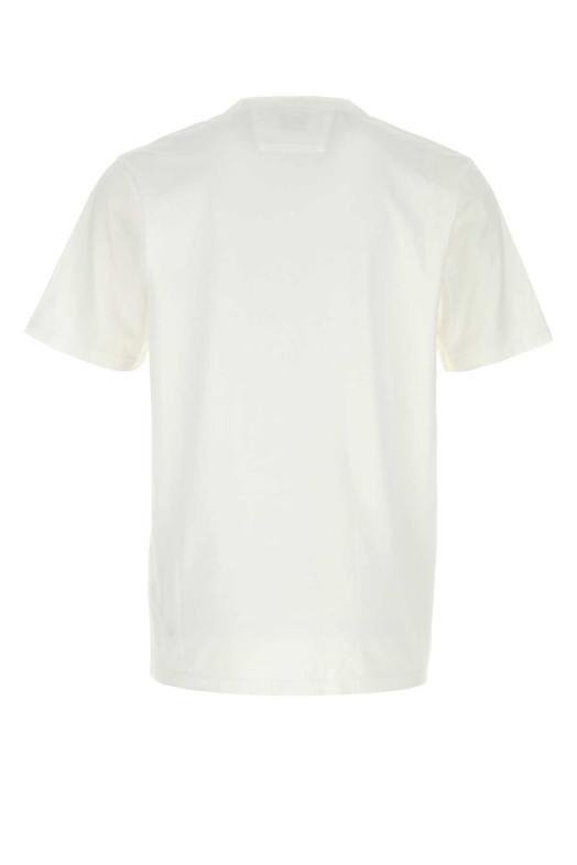 White cotton t-shirt White C.P. COMPANY (20CMTS113A006374G)