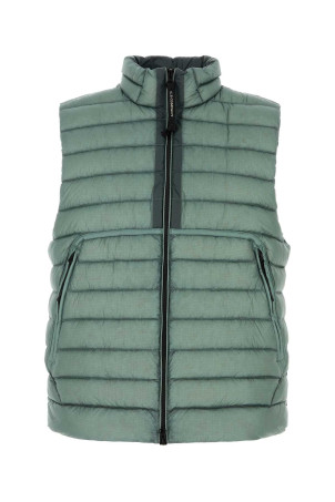 Green nylon down jacket C.P. COMPANY (20CMVE703A110416A)