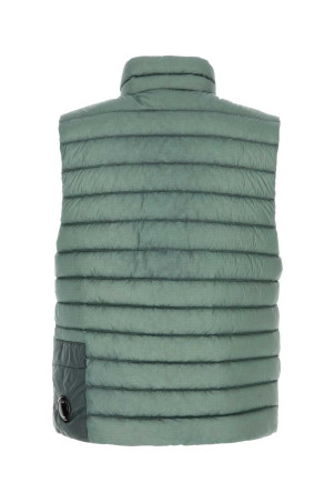 Green nylon down jacket C.P. COMPANY (20CMVE703A110416A)