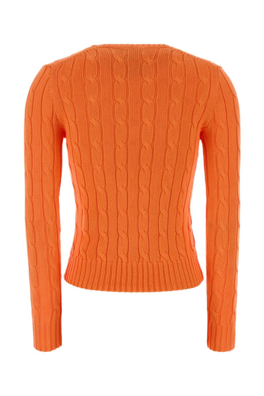 Orange cotton sweater POLO RALPH LAUREN (211971869)