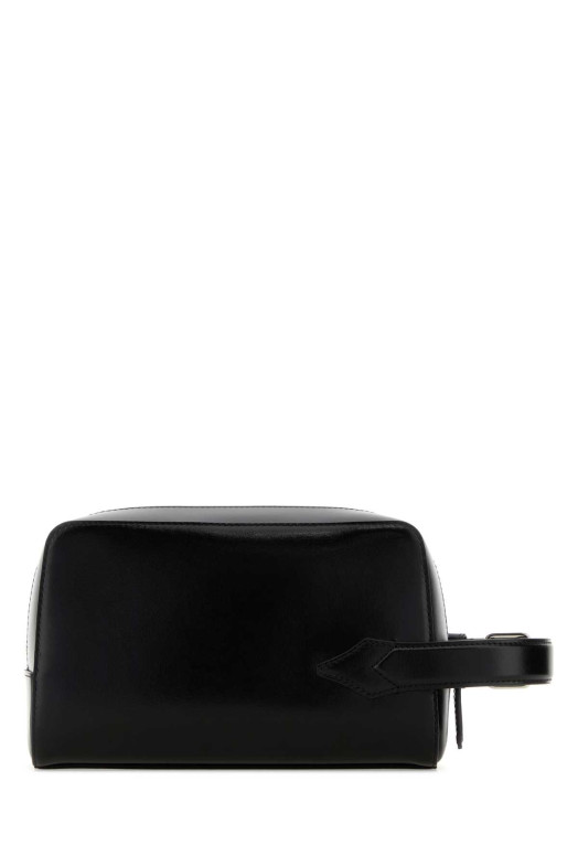 Black leather beauty case MONTBLANC (220408)