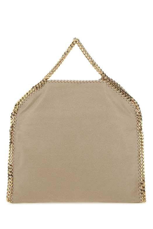 Cappuccino shaggy deer Falabella Fold Over handbag STELLA McCARTNEY (234387W9355)