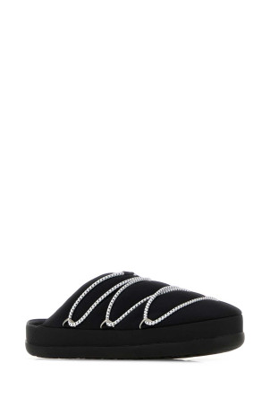 Black fabric slippers MOON BOOT (2410020)