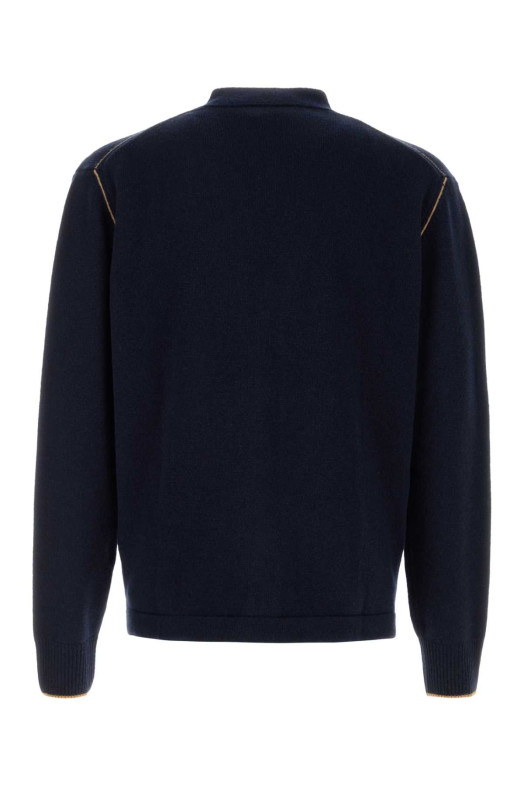 Navy blue wool blend Alex cardigan VIVIENNE WESTWOOD (2701002VY0018)