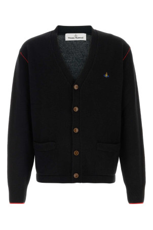 Black wool blend Alex cardigan VIVIENNE WESTWOOD (2701002VY0018)