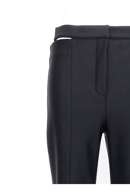 Cut-out pants Black  