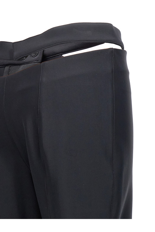 Cut-out pants Black  