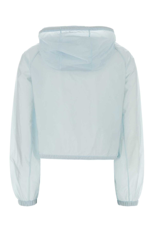 Pastel light-blue Re-Nylon windbreaker PRADA (292267SWMO1WQ9)