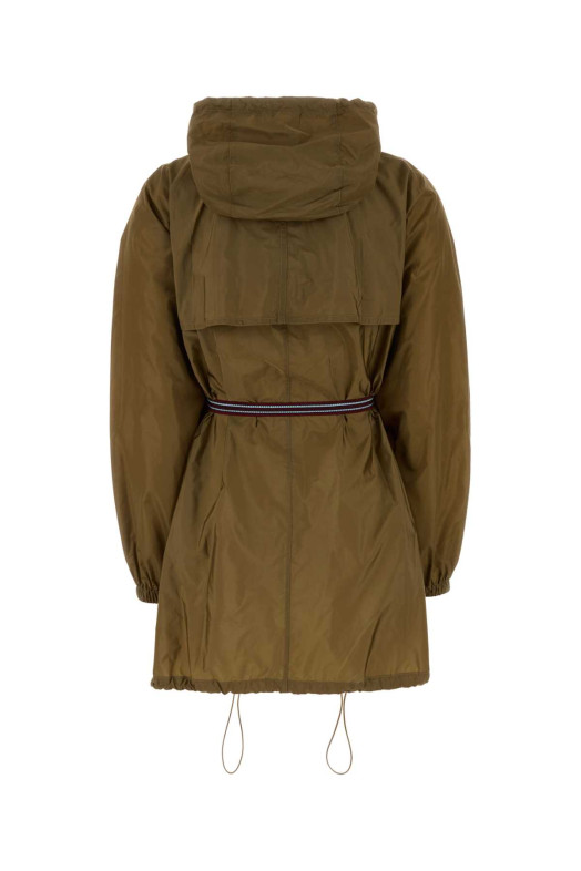 Army green Re-Nylon raincoat PRADA (29E171SOOO1WQ9)