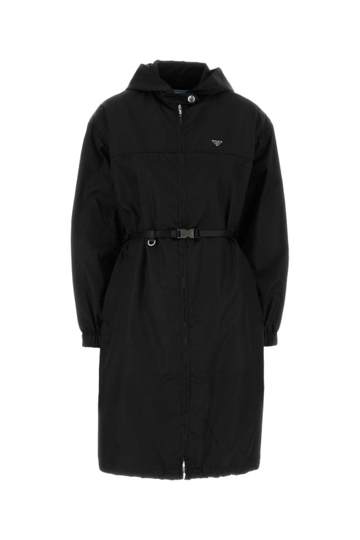 Black Re-Nylon raincoat Black PRADA (29L348SOOO1WQ8)