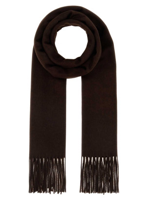Chocolate silk blend scarf PRADA (2FS0652COP)