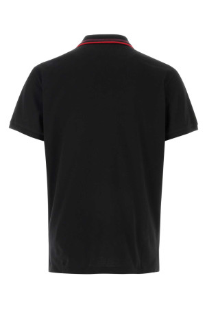 Black piquet polo shirt VIVIENNE WESTWOOD (2H01000UJ00AU)